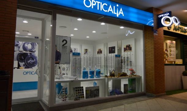 Escaparate Opticalia Las Rozas