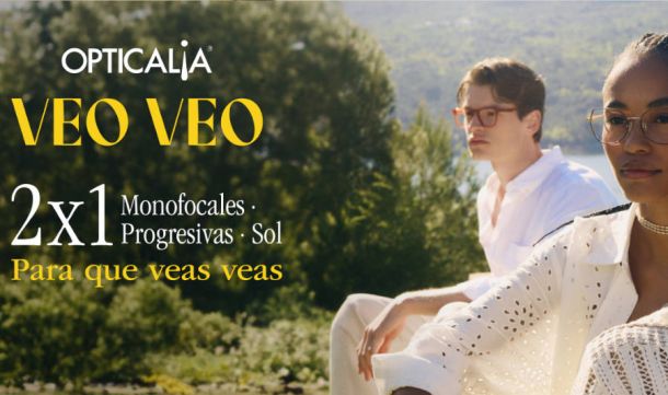 Promoción de 2x1 en Gafas de Sol en Opticalia Las Rozas