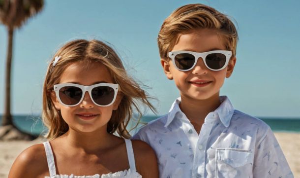 Gafas de sol en niños